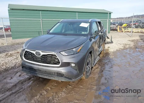 2022 Toyota Highlander Xle from USA, damaged, VIN 5TDGZRBH2NS244202